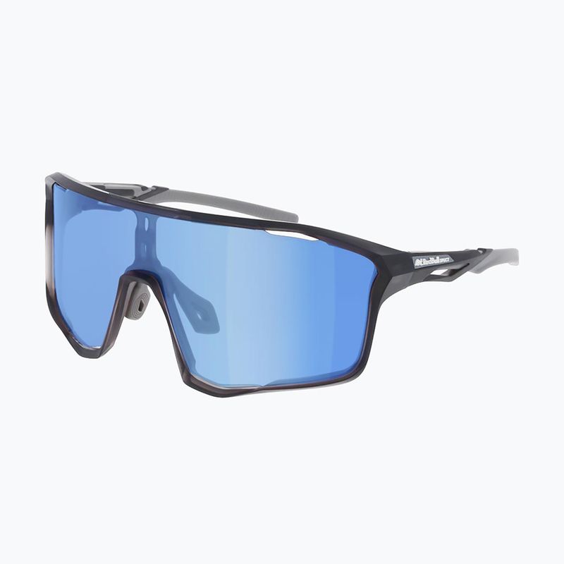 Okulary przeciwsłoneczne Red Bull SPECT Riddle IBX matt clear dark grey/brown photochr with blue mirr 2