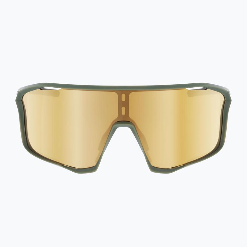 Okulary przeciwsłoneczne Red Bull SPECT Rumble matt olive/ brown with gold mirror 3