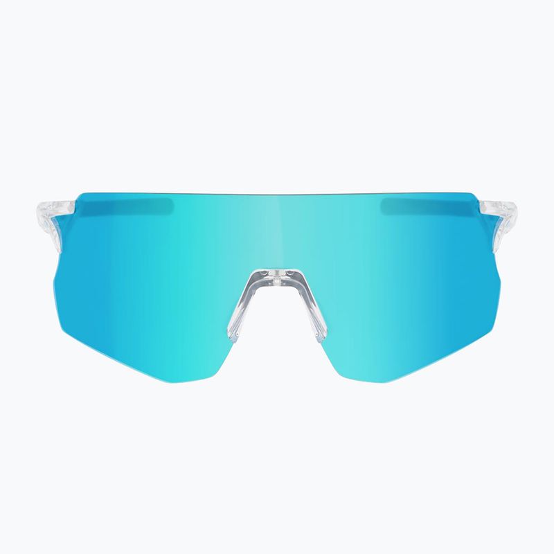 Okulary przeciwsłoneczne Red Bull SPECT Ruffy shiny clear/ smoke with blue mirror 3