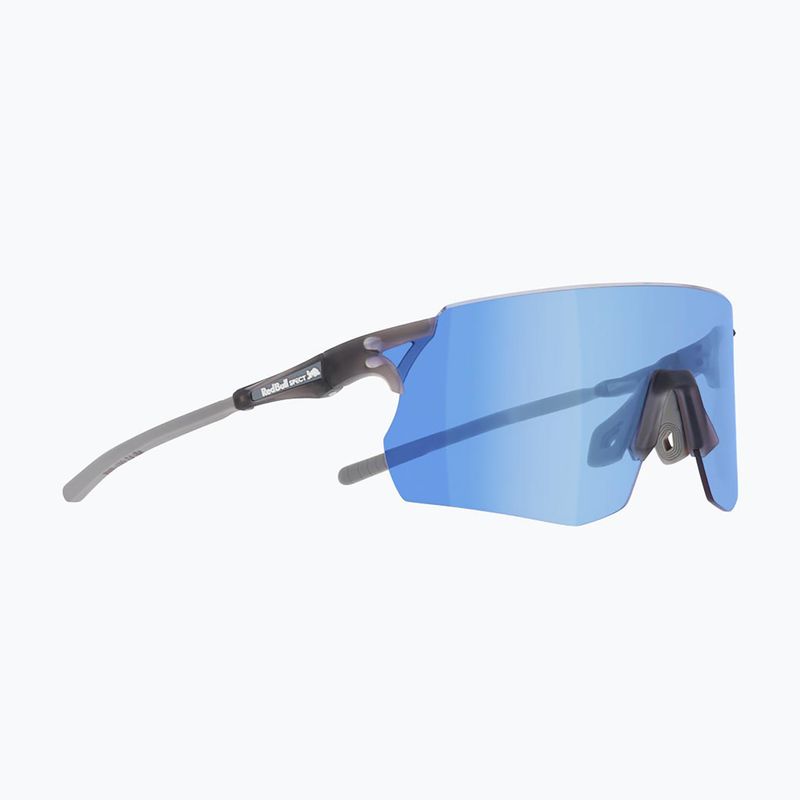 Okulary przeciwsłoneczne Red Bull SPECT Ruffy IBX matt clear dark grey/brown photochr with blue mirr