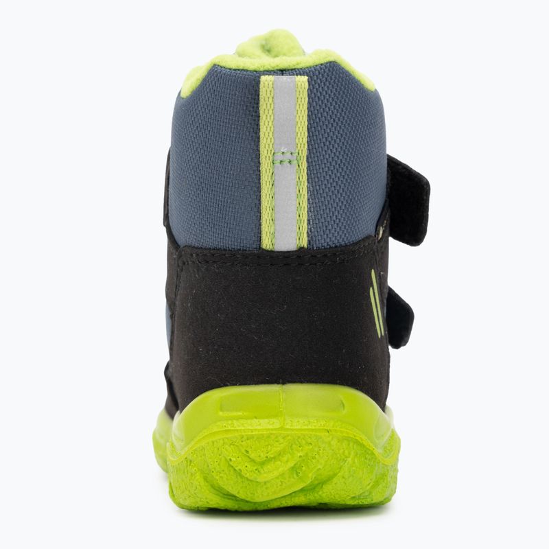 Śniegowce dziecięce Superfit Husky 1 black/light green 6