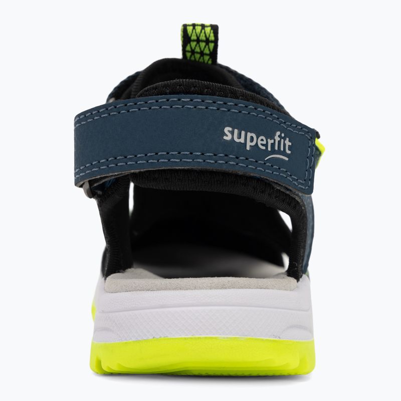 Sandały dziecięce Superfit Tornado Light blue/yellow 6