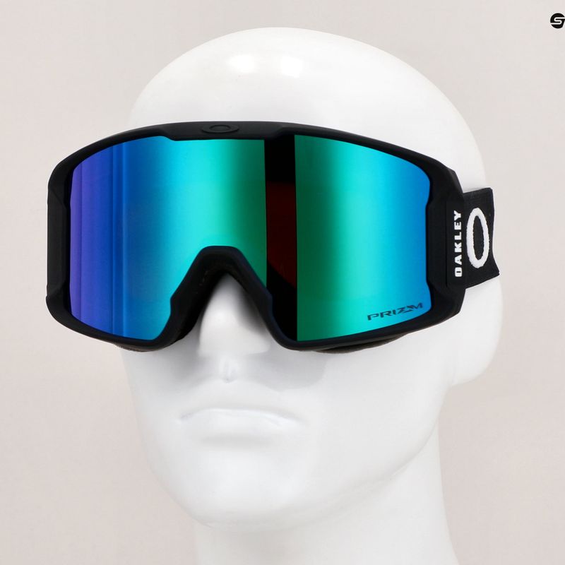 Gogle narciarskie Oakley Line Miner M matte black/prizm snow argon iridium 6