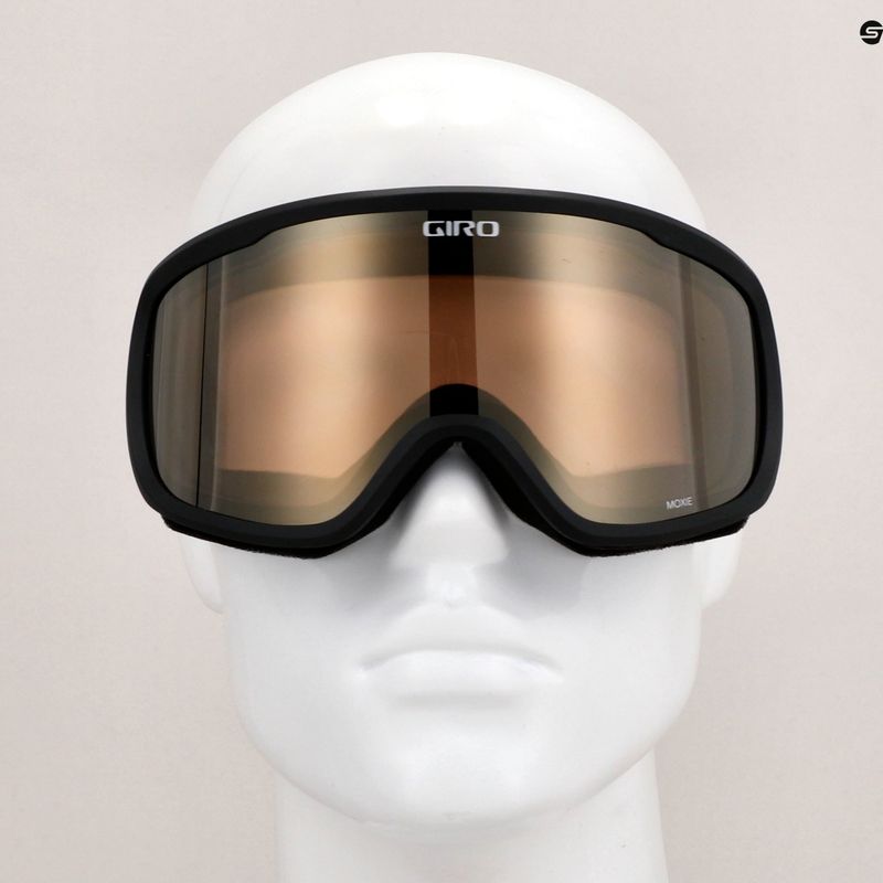 Gogle narciarskie damskie Giro Moxie W black core light/amber gold/yellow 9