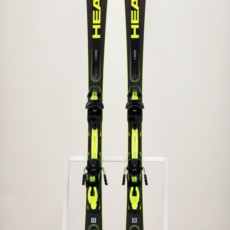 Narty zjazdowe HEAD Supershape e-Speed SW SF-PR + wiązania PRD 12 black/neon yellow 7