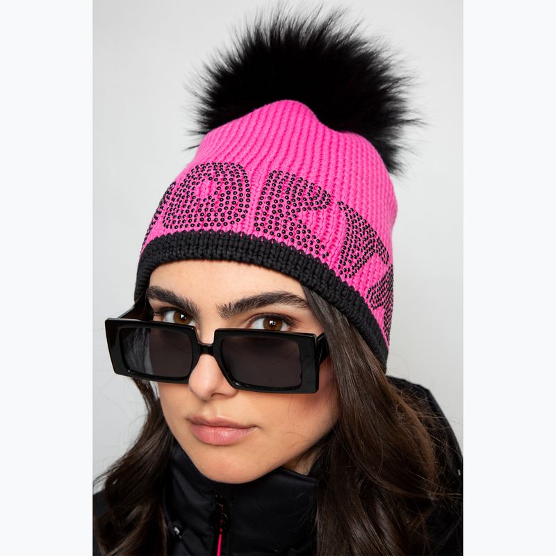 Czapka zimowa damska Sportalm Almrosn m.P exotic fuschia 9