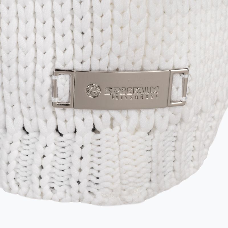 Czapka zimowa damska Sportalm Aris Ski m.P optical white 4