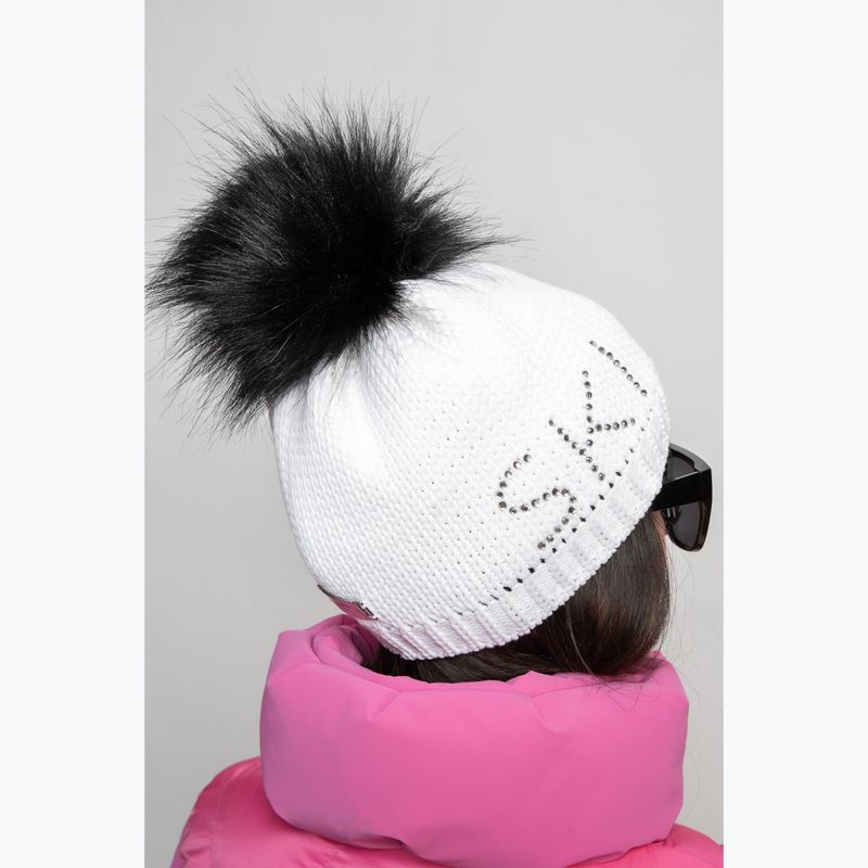 Czapka zimowa damska Sportalm Aris Ski m.P optical white 10