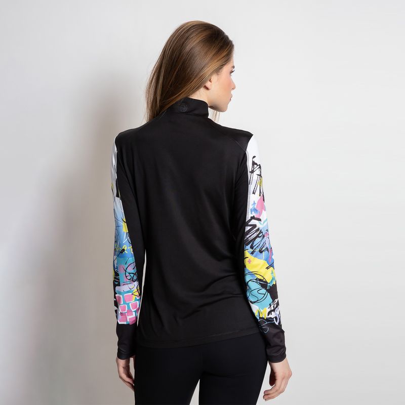 Bluza damska Sportalm Bonny Print black 4