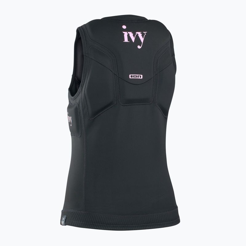 Kamizelka ochronna damska ION Ivy Front Zip 2022 black 2