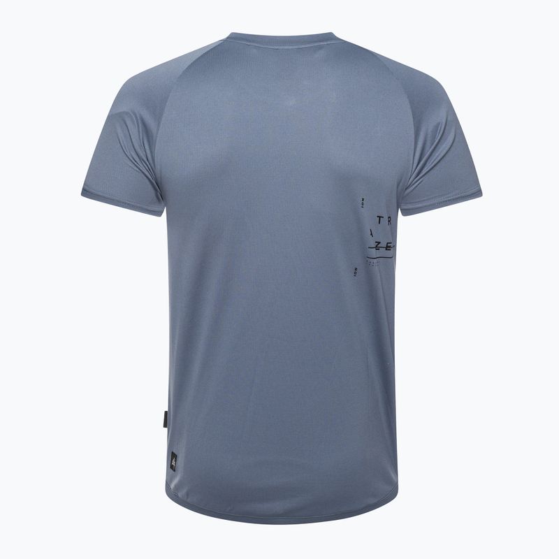 Koszulka rowerowa męska ION Traze storm blue 2