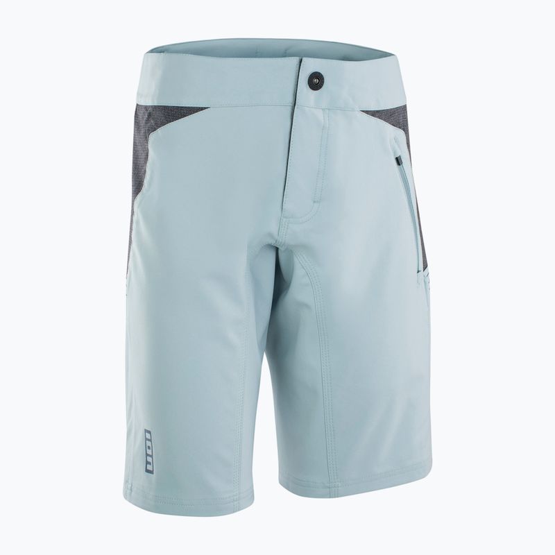 Spodenki rowerowe damskie ION Traze cloud blue