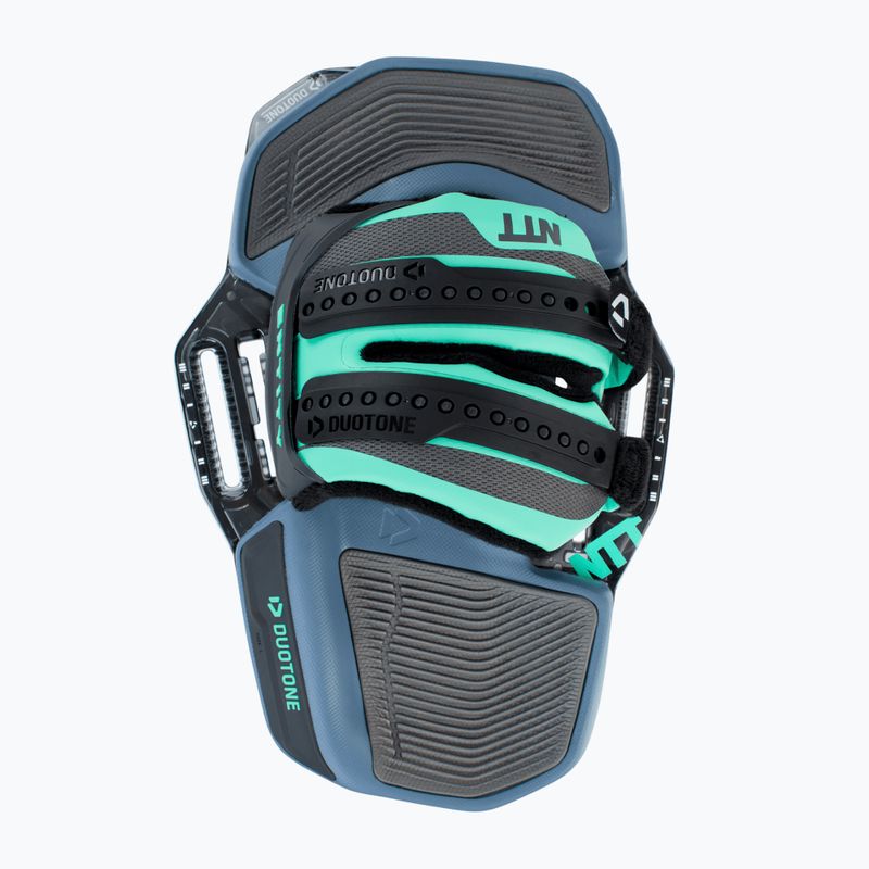 Pady i strapy do kiteboardu DUOTONE Entity Ergo grey/turquoise 10