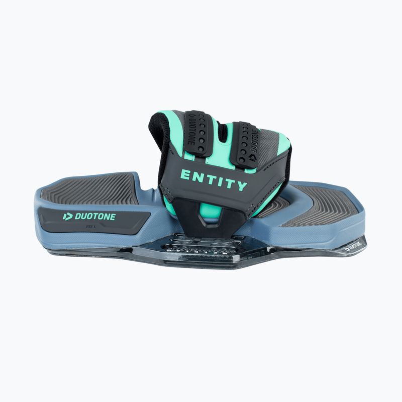 Pady i strapy do kiteboardu DUOTONE Entity Ergo grey/turquoise 11