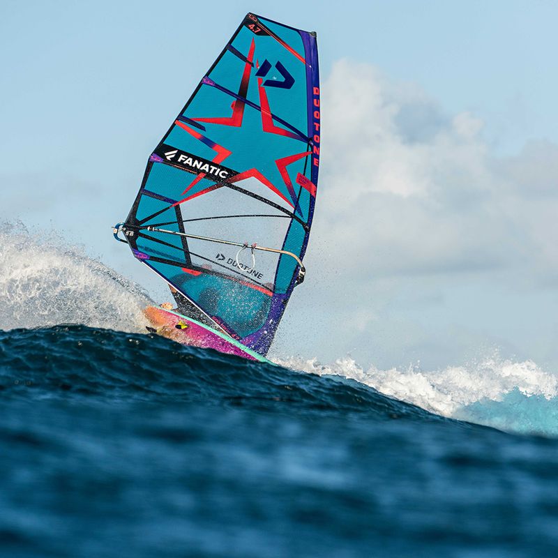 Żagiel do windsurfingu DUOTONE Super_Star Stargazer 2.0 turquoise/coral 2