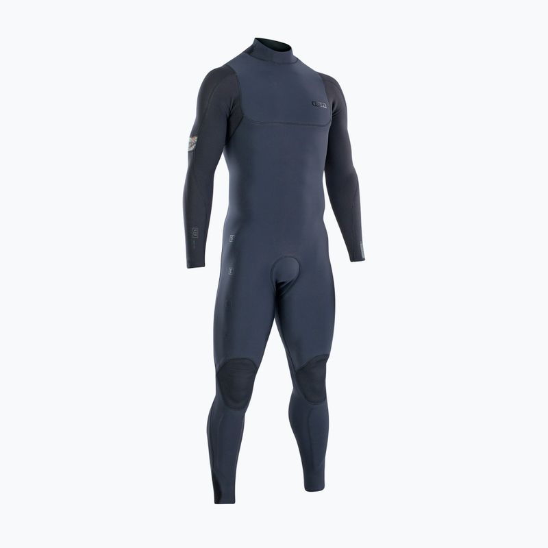 Pianka do pływania męska ION Seek Amp 4 mm Back Zip black