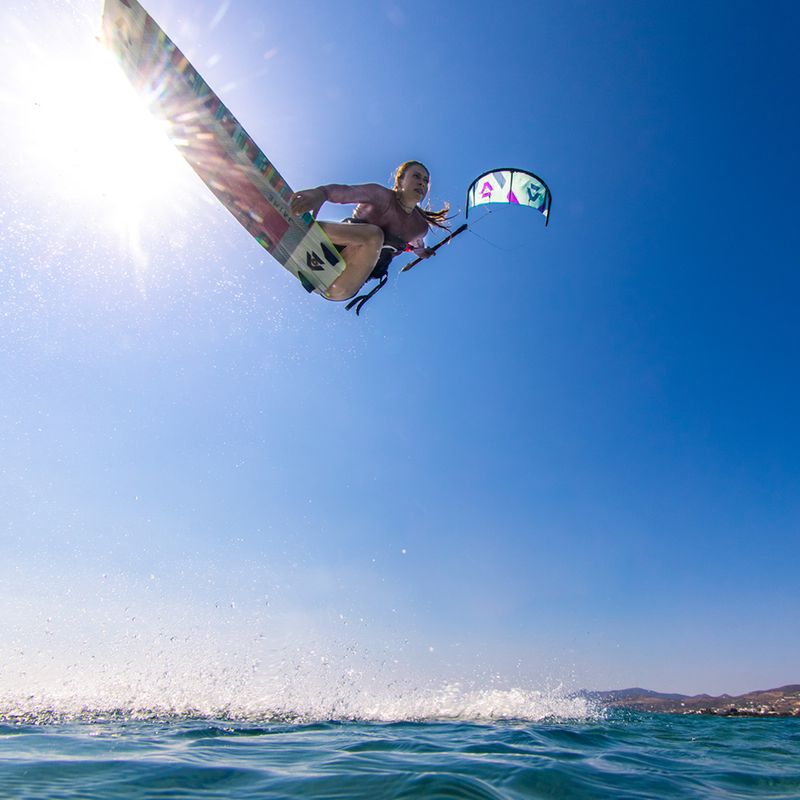 Latawiec kitesurfingowy DUOTONE Evo SLS mint/purple 4