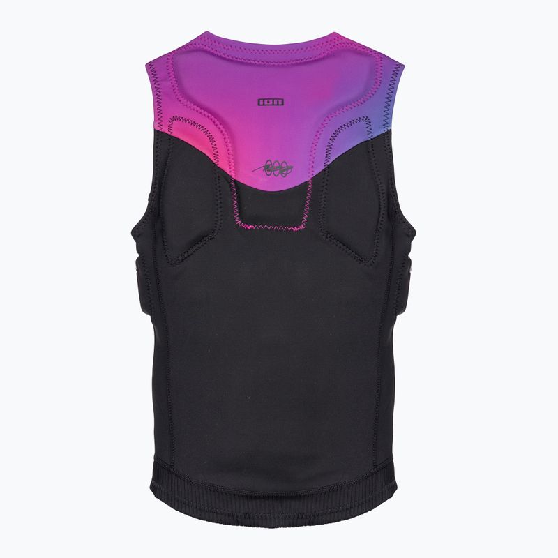 Kamizelka ochronna damska ION Ivy Front Zip pink gradient 2