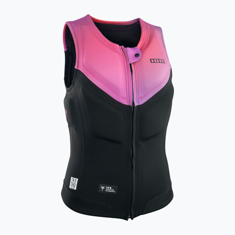 Kamizelka ochronna damska ION Ivy Front Zip pink gradient 7