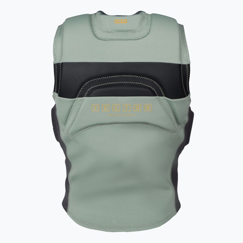 Kamizelka ochronna męska ION Vector Amp Front Zip light olive 2