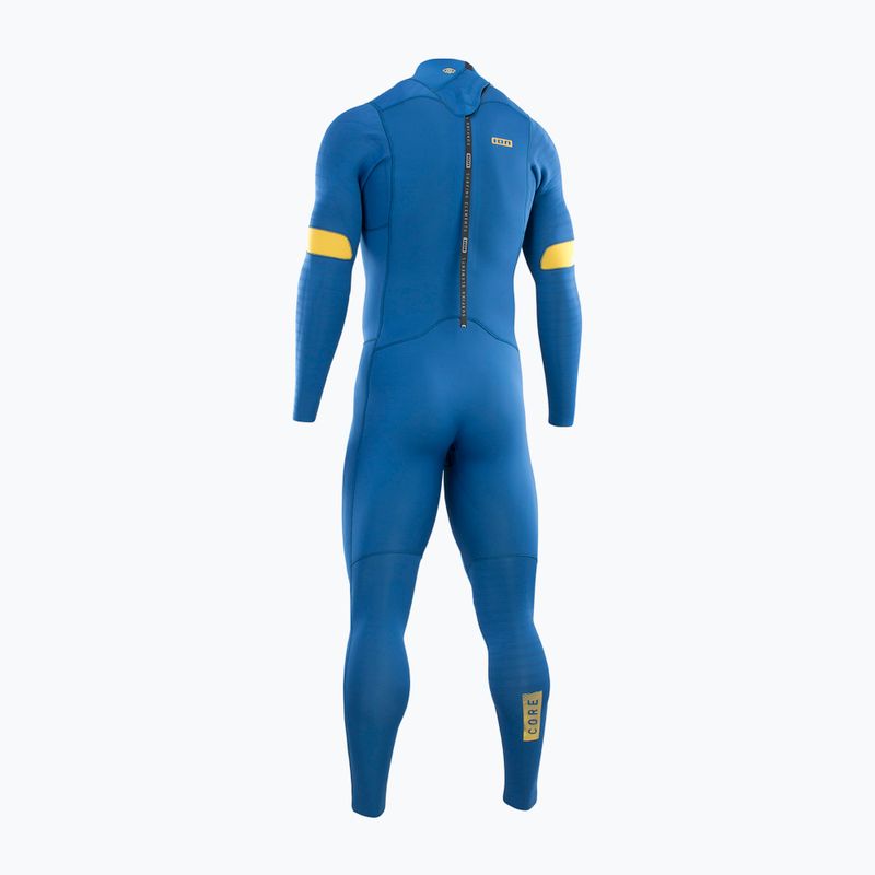 Pianka do pływania męska ION Seek Core 5/4 mm Back Zip faint blue 2