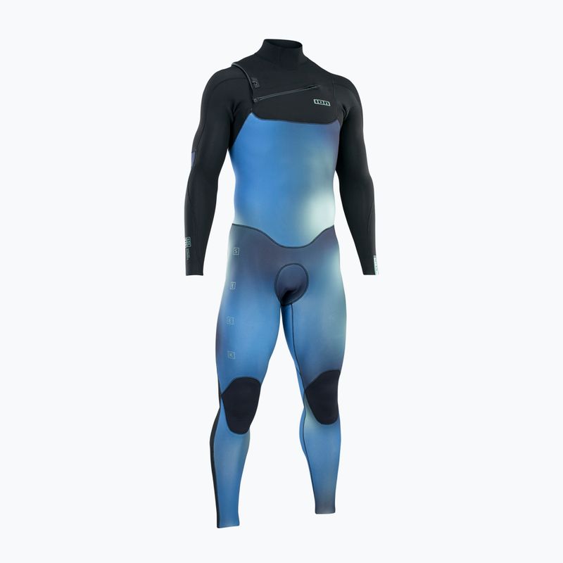 Pianka do pływania męska ION Seek Core 3/2 mm Front Zip blue gradient