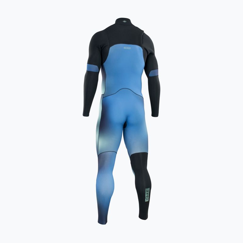 Pianka do pływania męska ION Seek Core 3/2 mm Front Zip blue gradient 2