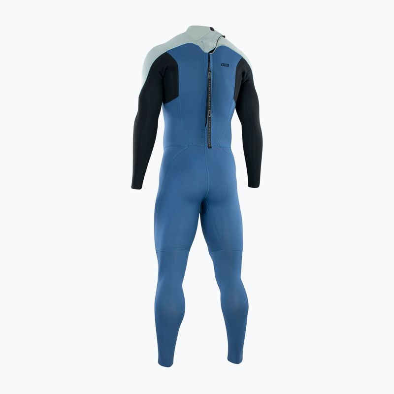 Pianka do pływania męska ION Element 5/4 mm Back Zip cascade blue 2
