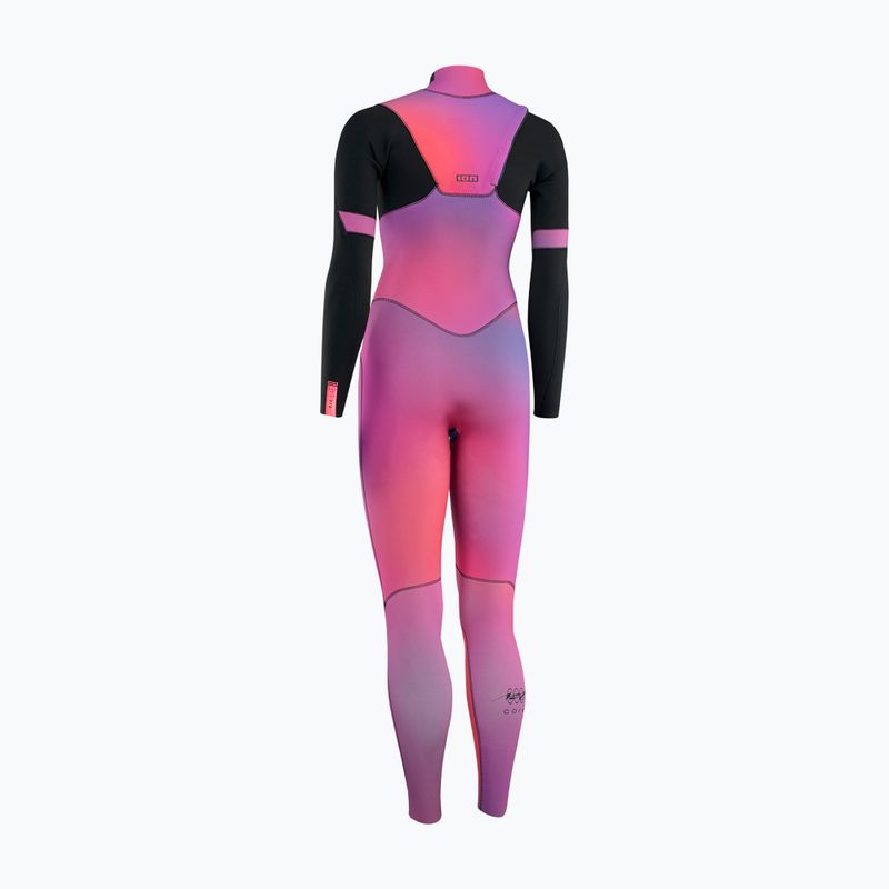 Pianka do pływania damska ION Amaze Core 4/3 mm Front Zip pink gradient 2