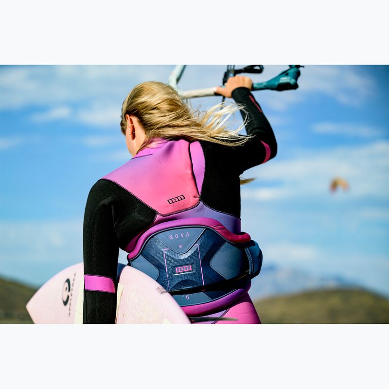 Pianka do pływania damska ION Amaze Core 4/3 mm Front Zip pink gradient 8
