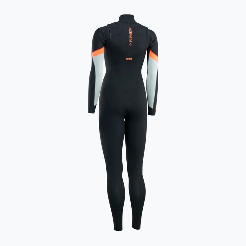 Pianka do pływania damska ION Element 5/4 Front Zip black 2