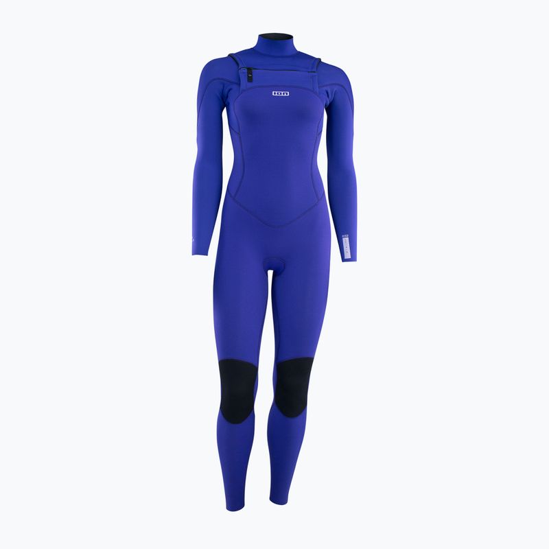 Pianka do pływania damska ION Element 4/3 mm Front Zip concord blue
