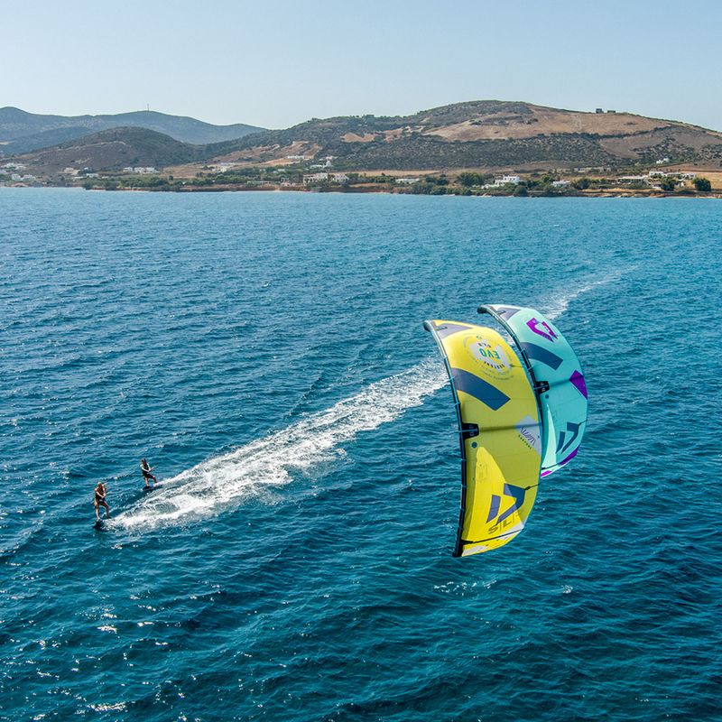 Latawiec kitesurfingowy DUOTONE Evo SLS 2022 blue/mint 6