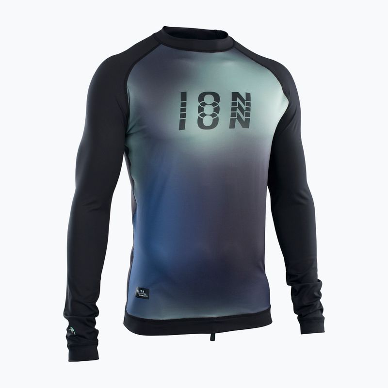 Longsleeve do pływania męski ION Lycra Maze blue gradient