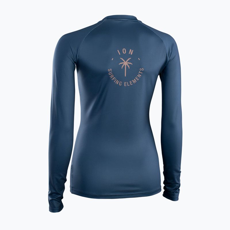 Longsleeve do pływania damski ION Lycra salty indigo 2