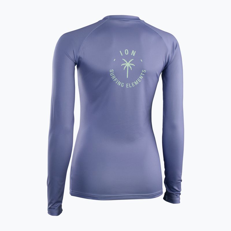 Longsleeve do pływania damski ION Lycra lost lilac 2