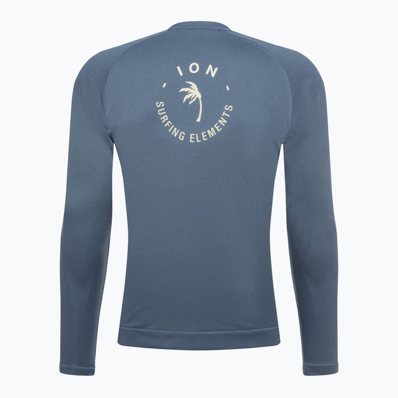 Longsleeve do pływania męski ION Wetshirt salty indigo 2