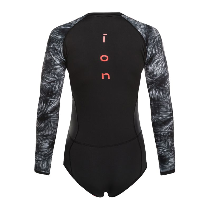 Strój kąpielowy jednoczęściowy damski ION Swimsuit black flowers 2