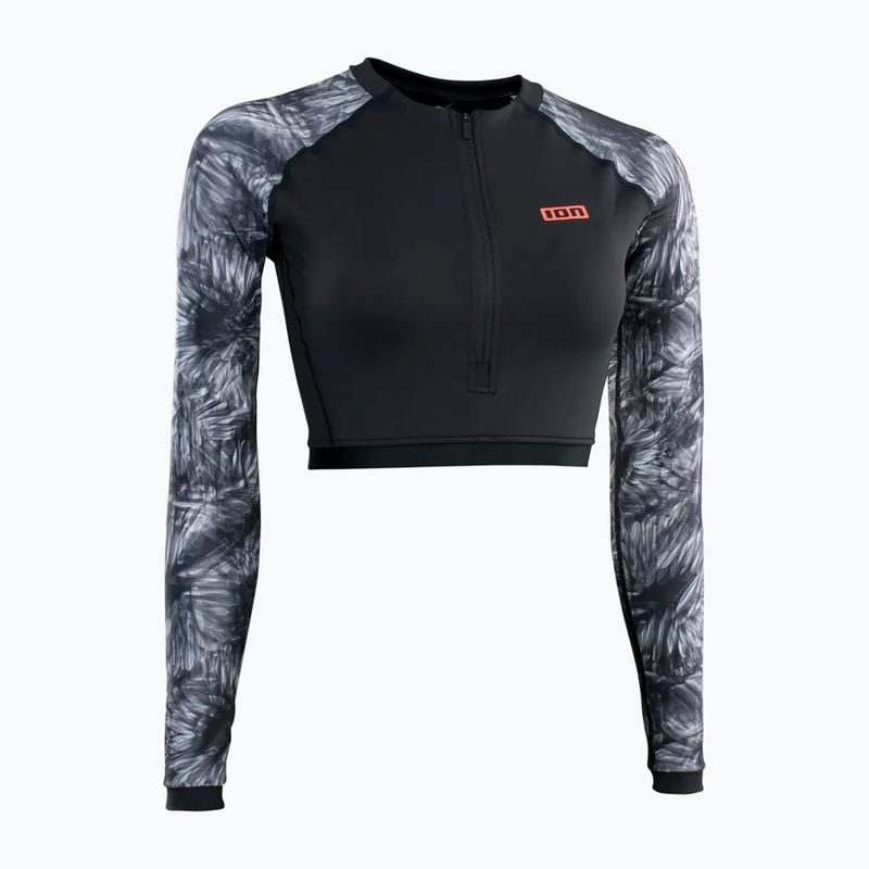Longsleeve do pływania damski Shorty UV black 3