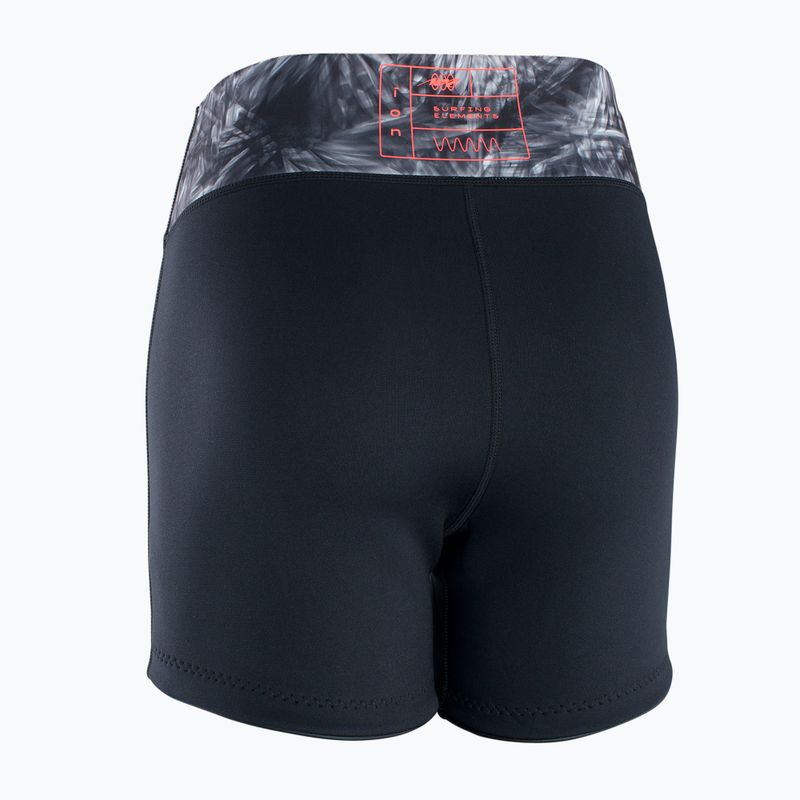 Szorty kąpielowe damskie ION Lycra Shorts black flowers 2