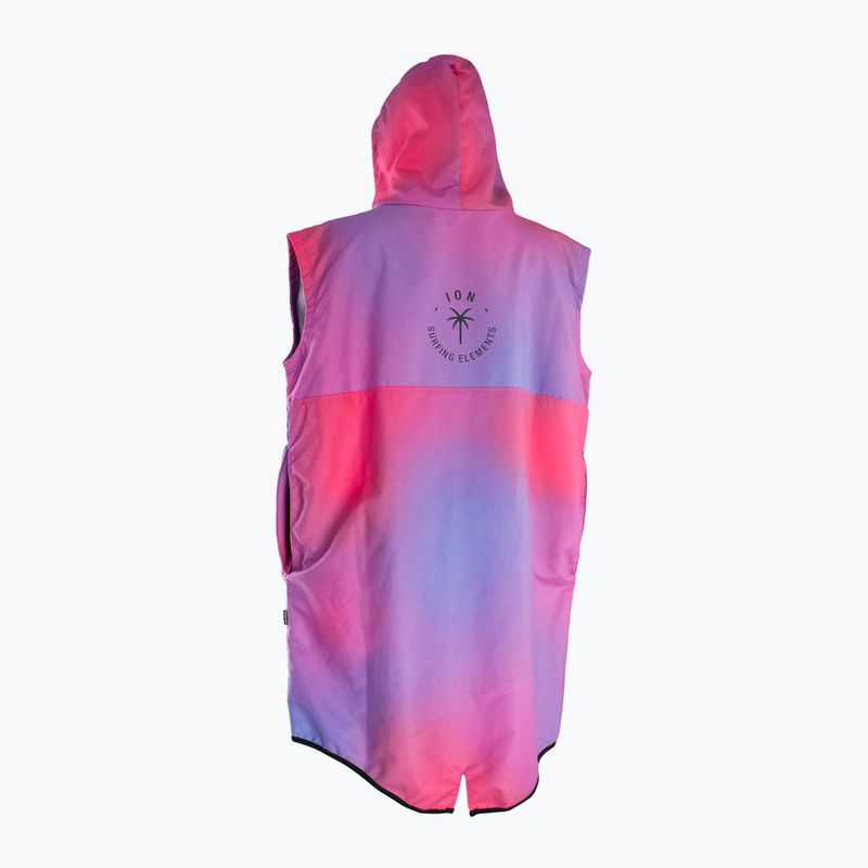 Ponczo damskie ION Poncho Select pink gradient 2