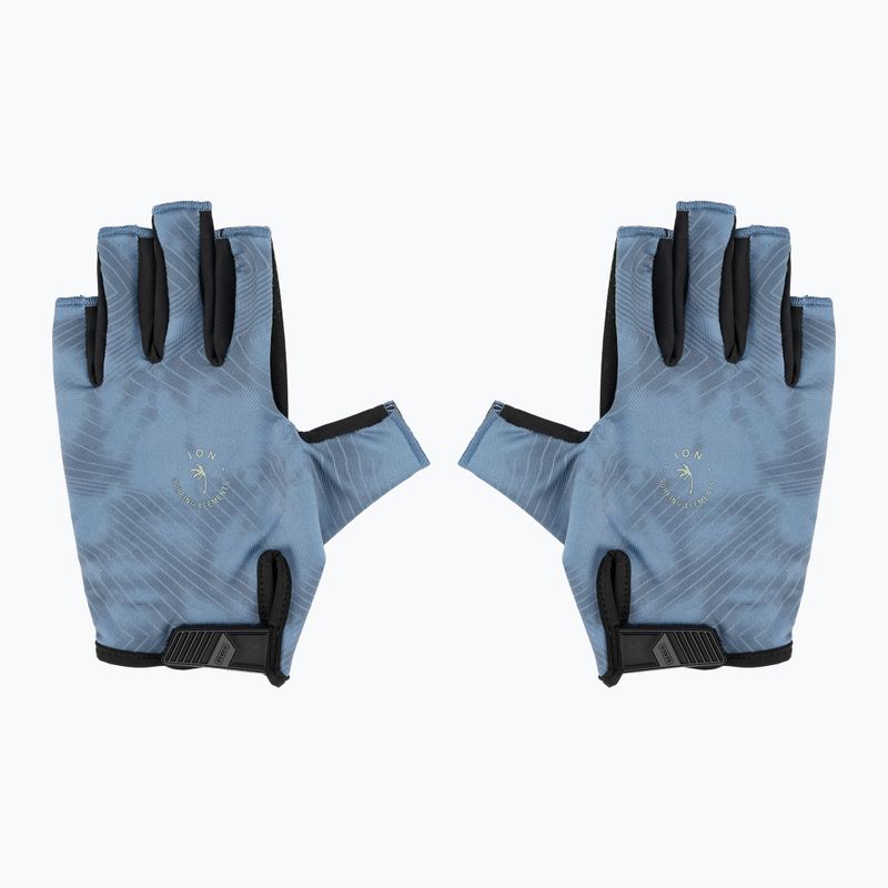 Rękawiczki do sportów wodnych ION Amara Half Finger cascade blue 3