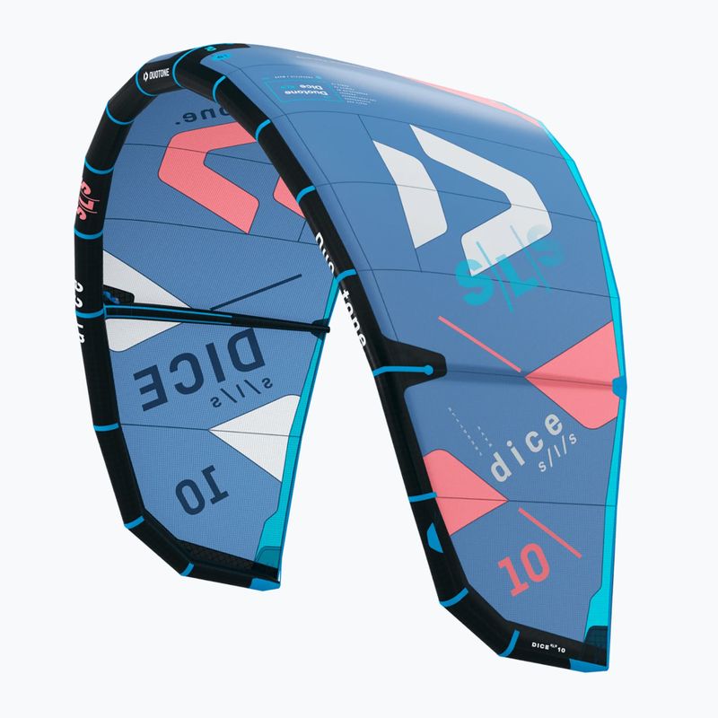 Latawiec kitesurfingowy DUOTONE Dice SLS blue/light grey