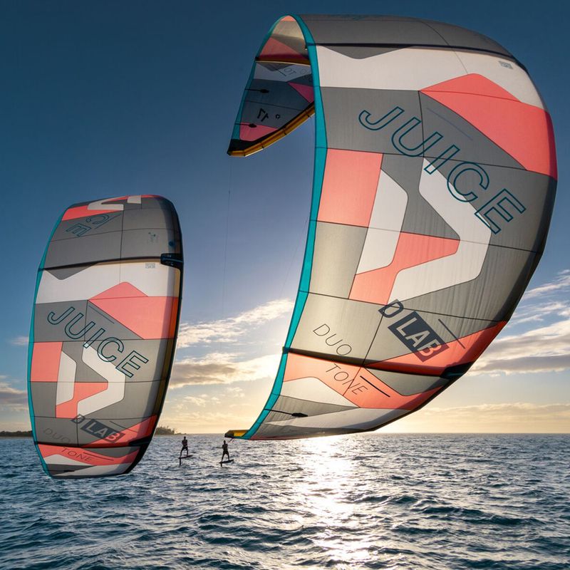 Latawiec kitesurfingowy DUOTONE Juice D/Lab 2023 dark/grey 5