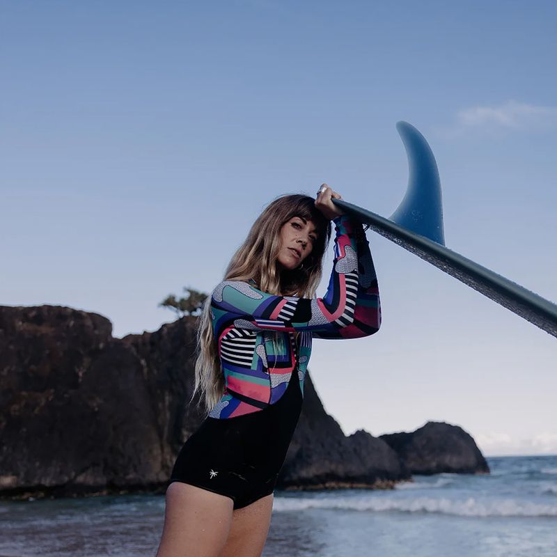 Pianka do pływania damska ION Amaze Hot Shorty 1,5 mm Front Zip capsule statement 5