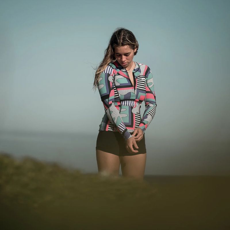 Longsleeve do pływania damski ION Neo Zip Top 1.5 capsule statement 5