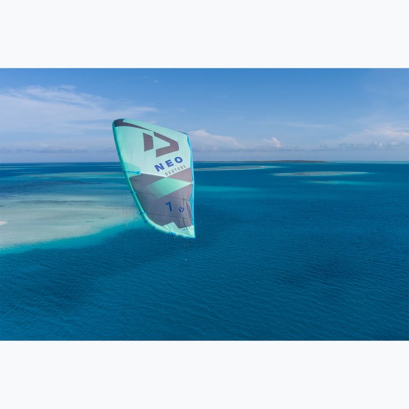 Latawiec kitesurfingowy DUOTONE Neo 2024 mint/dark grey 9