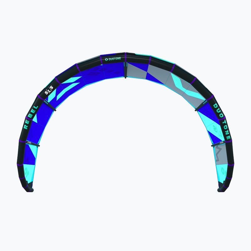 Latawiec kitesurfingowy DUOTONE Rebel SLS 2024 royal blue/mint 2