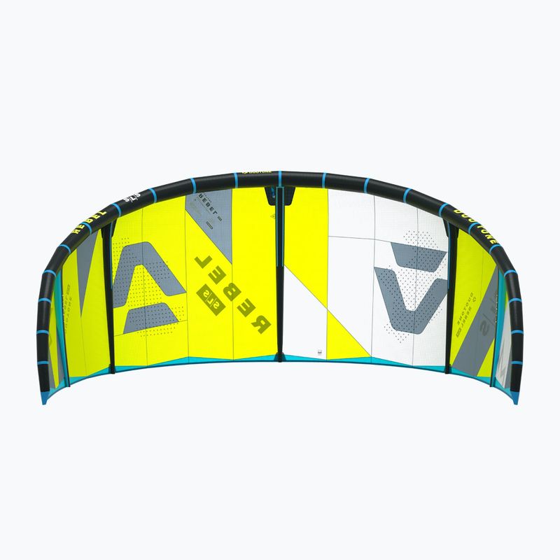 Latawiec kitesurfingowy DUOTONE Rebel SLS 2024 lime/dark grey 6