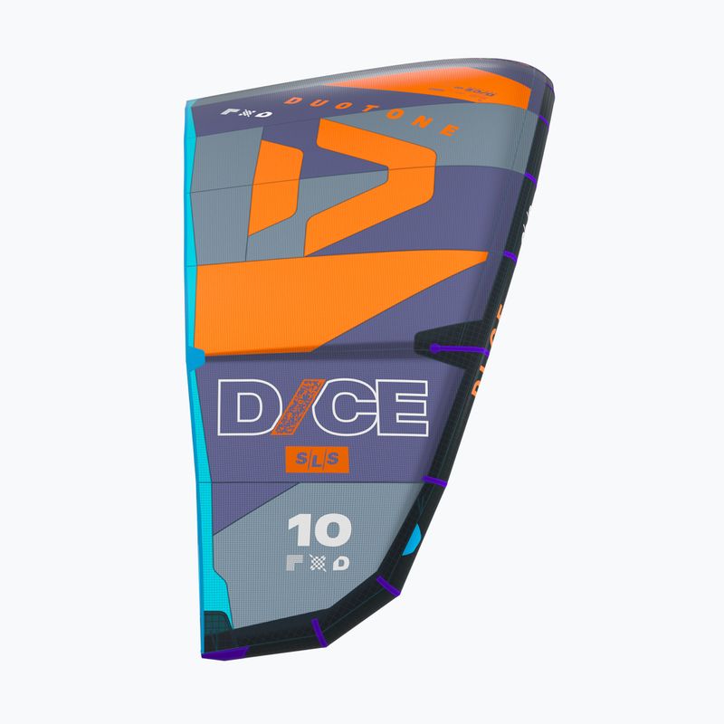 Latawiec kitesurfingowy DUOTONE Dice SLS 2024 blue/dark grey 4